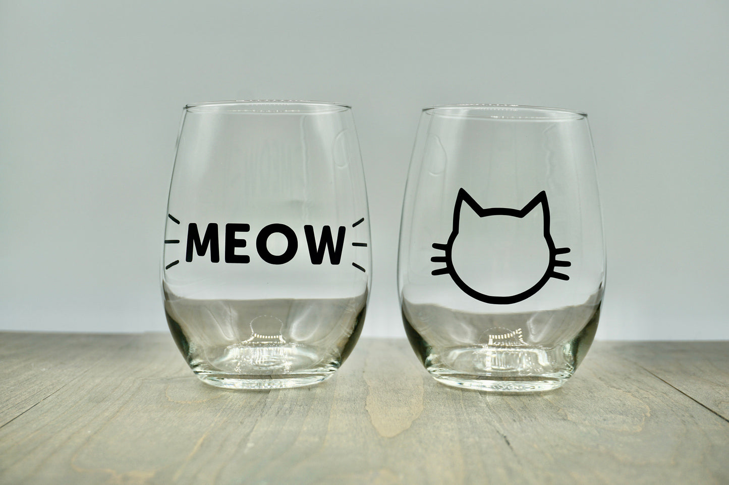 MEOW- Wine/ Cocktail Glass Set (2)