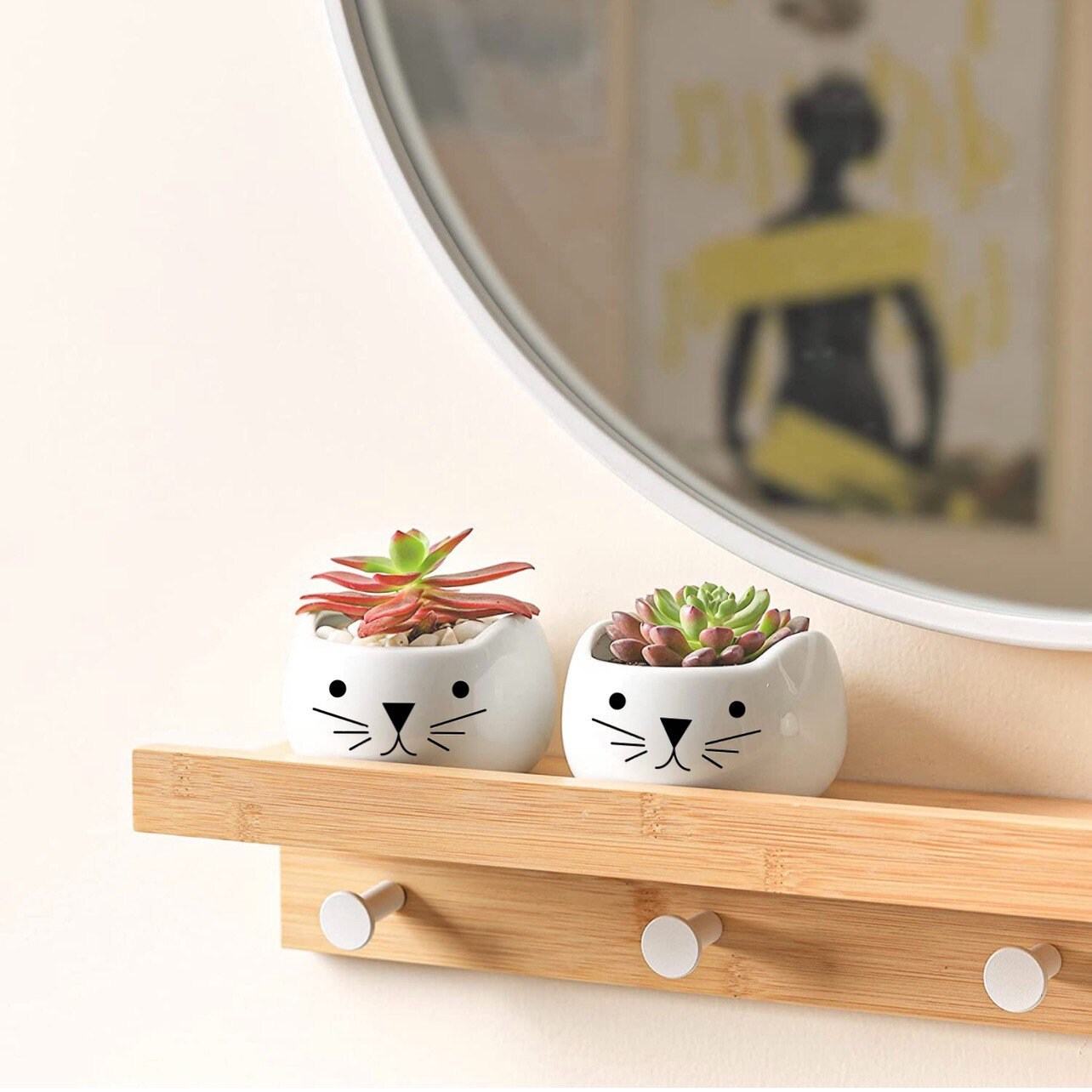 Cat Head Planter