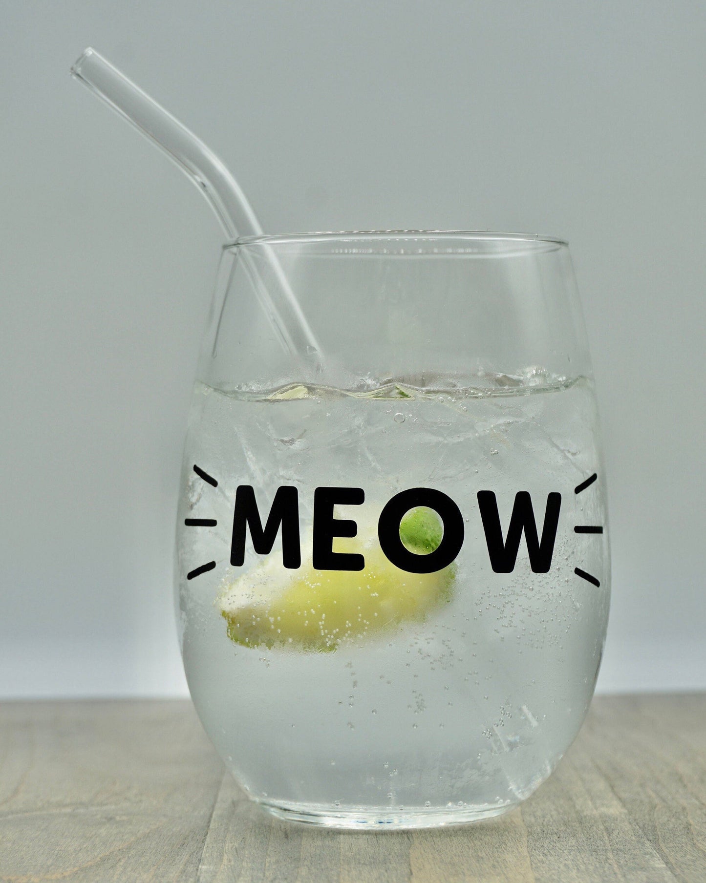 MEOW- Wine/ Cocktail Glass Set (2)