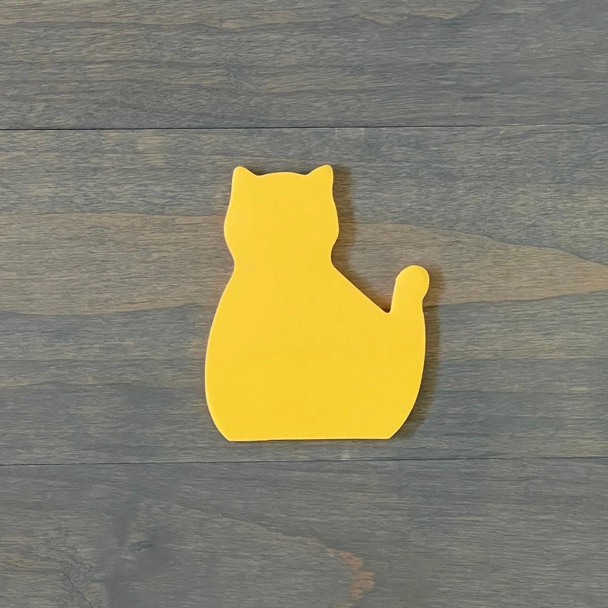 Adhesive Cat Notes